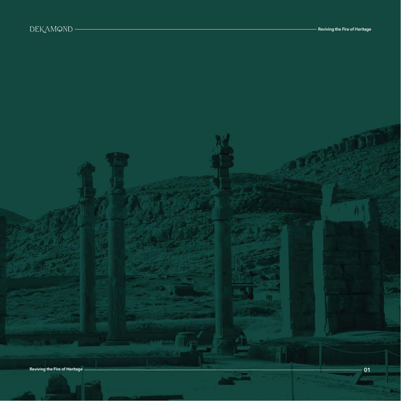 Persepolis at dusk